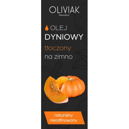 Olej Dyniowy tłoczony na zimno